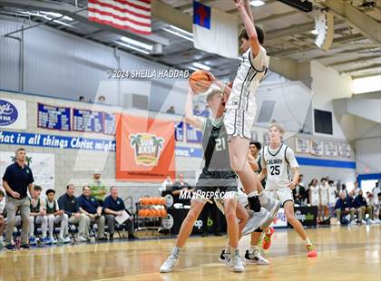 Thumbnail 3 in Green Level vs Calvary Christian (Sun Bash Tampa) photogallery.