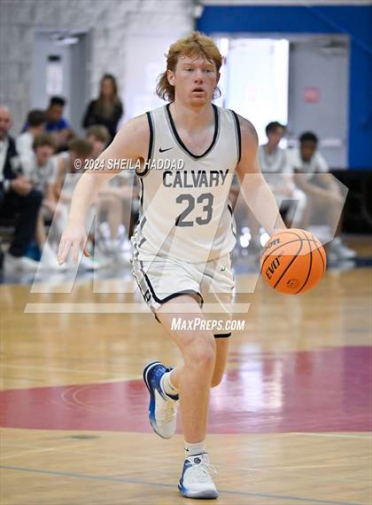 Thumbnail 1 in Green Level vs Calvary Christian (Sun Bash Tampa) photogallery.
