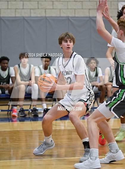 Thumbnail 2 in Green Level vs Calvary Christian (Sun Bash Tampa) photogallery.