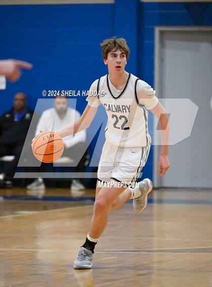 Thumbnail 1 in Green Level vs Calvary Christian (Sun Bash Tampa) photogallery.