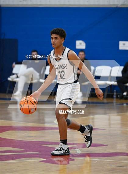 Thumbnail 3 in Green Level vs Calvary Christian (Sun Bash Tampa) photogallery.