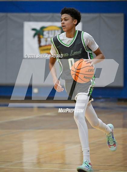 Thumbnail 3 in Green Level vs Calvary Christian (Sun Bash Tampa) photogallery.