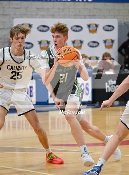 Thumbnail 1 in Green Level vs Calvary Christian (Sun Bash Tampa) photogallery.