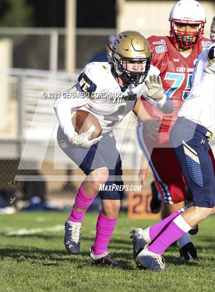 Thumbnail 3 in East Union vs. Central Catholic photogallery.