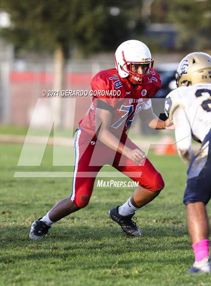 Thumbnail 2 in East Union vs. Central Catholic photogallery.