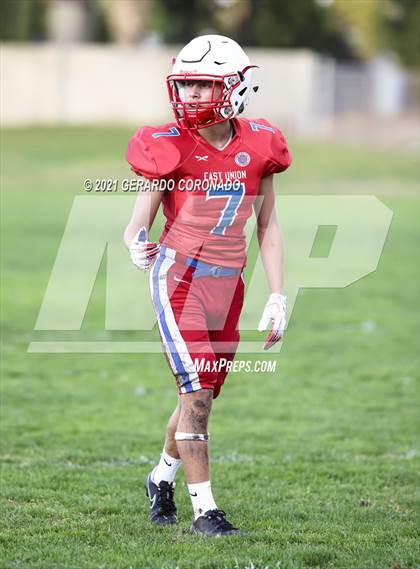 Thumbnail 2 in East Union vs. Central Catholic photogallery.