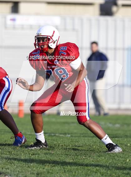 Thumbnail 2 in East Union vs. Central Catholic photogallery.