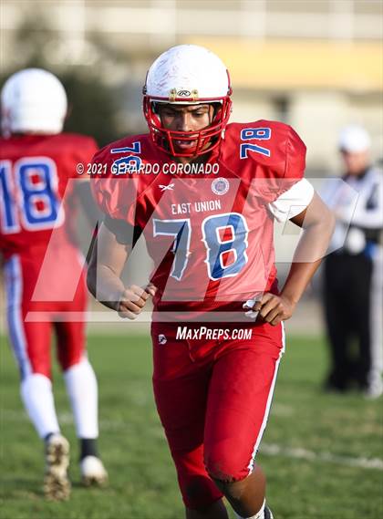 Thumbnail 2 in East Union vs. Central Catholic photogallery.