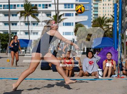 Thumbnail 3 in Broward Beach Volleyball Regionals photogallery.