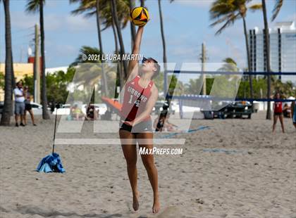 Thumbnail 3 in Broward Beach Volleyball Regionals photogallery.