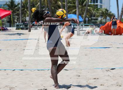 Thumbnail 1 in Broward Beach Volleyball Regionals photogallery.