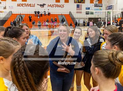 Thumbnail 1 in South Lyon vs South Lyon East (MHSAA Division 1 District 23 Championship) photogallery.