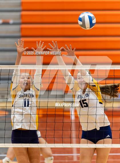 Thumbnail 3 in South Lyon vs South Lyon East (MHSAA Division 1 District 23 Championship) photogallery.