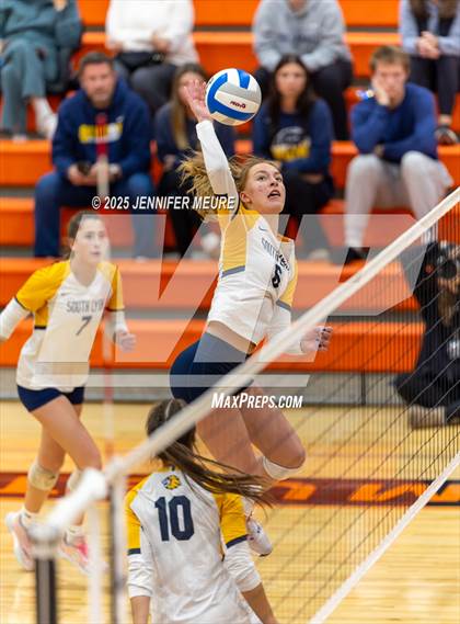 Thumbnail 3 in South Lyon vs South Lyon East (MHSAA Division 1 District 23 Championship) photogallery.