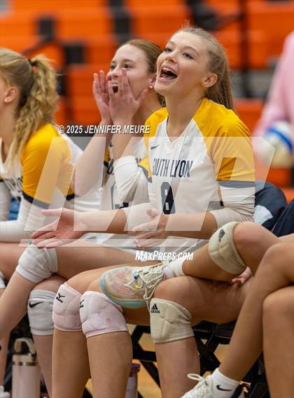 Thumbnail 1 in South Lyon vs South Lyon East (MHSAA Division 1 District 23 Championship) photogallery.
