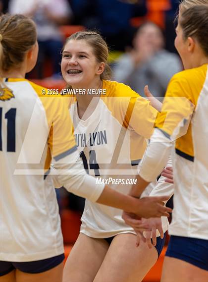 Thumbnail 2 in South Lyon vs South Lyon East (MHSAA Division 1 District 23 Championship) photogallery.