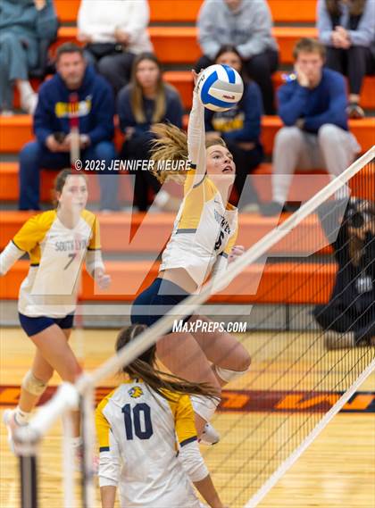 Thumbnail 1 in South Lyon vs South Lyon East (MHSAA Division 1 District 23 Championship) photogallery.