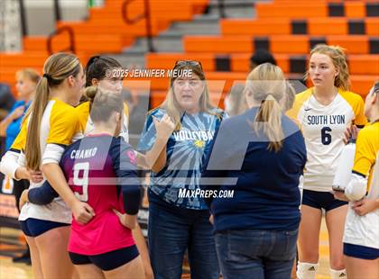 Thumbnail 3 in South Lyon vs South Lyon East (MHSAA Division 1 District 23 Championship) photogallery.