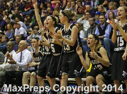 Thumbnail 3 in Holy Family vs Pagosa Springs (CHSAA 3A Final) photogallery.