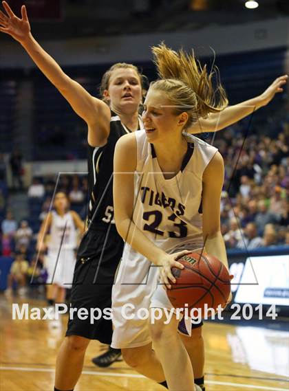 Thumbnail 2 in Holy Family vs Pagosa Springs (CHSAA 3A Final) photogallery.