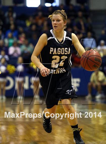 Thumbnail 2 in Holy Family vs Pagosa Springs (CHSAA 3A Final) photogallery.