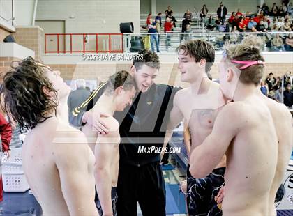 Thumbnail 1 in UIL 4A State Varsity Swim & Dive Finals photogallery.