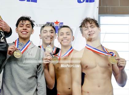 Thumbnail 3 in UIL 4A State Varsity Swim & Dive Finals photogallery.