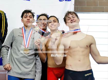 Thumbnail 3 in UIL 4A State Varsity Swim & Dive Finals photogallery.