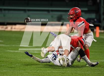 Thumbnail 3 in Central Catholic vs Lawrence (High School Football at Fenway Park) photogallery.