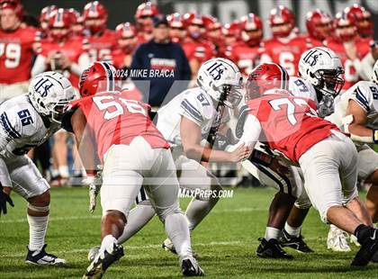 Thumbnail 2 in Central Catholic vs Lawrence (High School Football at Fenway Park) photogallery.