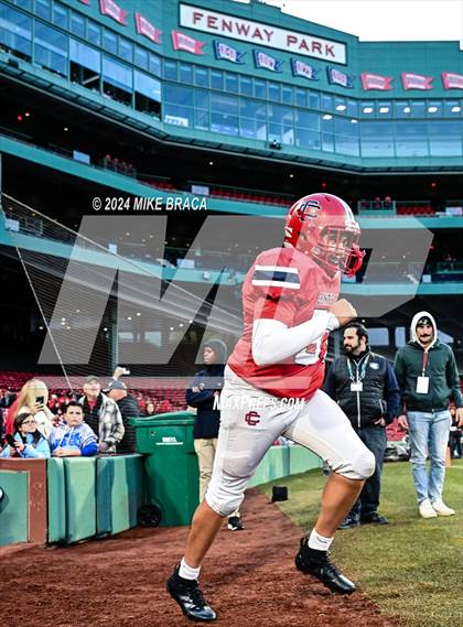 Thumbnail 3 in Central Catholic vs Lawrence (High School Football at Fenway Park) photogallery.