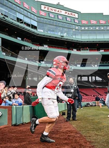 Thumbnail 1 in Central Catholic vs Lawrence (High School Football at Fenway Park) photogallery.