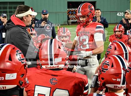 Thumbnail 1 in Central Catholic vs Lawrence (High School Football at Fenway Park) photogallery.