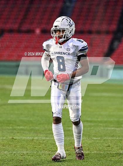 Thumbnail 3 in Central Catholic vs Lawrence (High School Football at Fenway Park) photogallery.