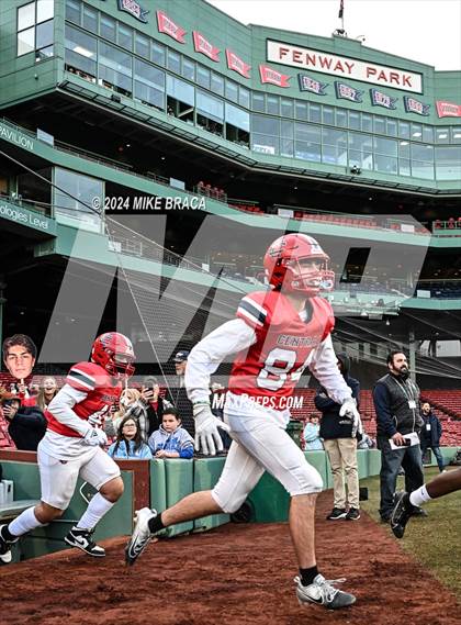 Thumbnail 1 in Central Catholic vs Lawrence (High School Football at Fenway Park) photogallery.