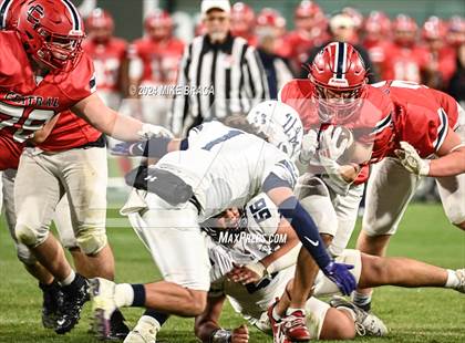 Thumbnail 1 in Central Catholic vs Lawrence (High School Football at Fenway Park) photogallery.