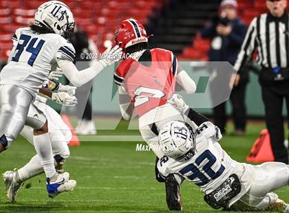 Thumbnail 2 in Central Catholic vs Lawrence (High School Football at Fenway Park) photogallery.