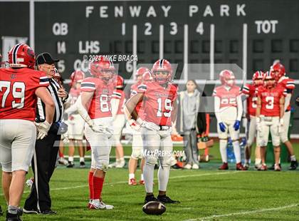 Thumbnail 1 in Central Catholic vs Lawrence (High School Football at Fenway Park) photogallery.