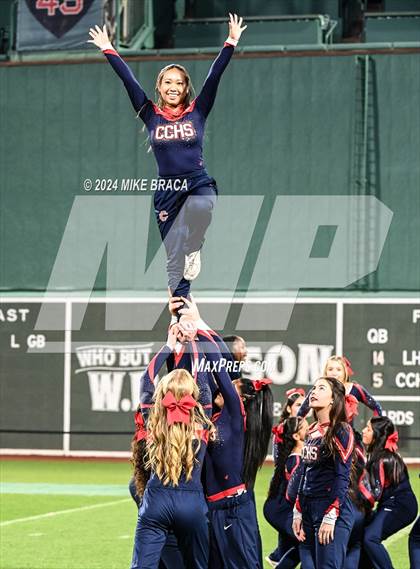 Thumbnail 2 in Central Catholic vs Lawrence (High School Football at Fenway Park) photogallery.