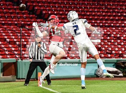 Thumbnail 3 in Central Catholic vs Lawrence (High School Football at Fenway Park) photogallery.
