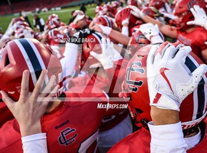 Thumbnail 2 in Central Catholic vs Lawrence (High School Football at Fenway Park) photogallery.