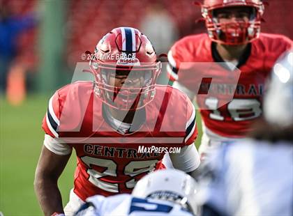 Thumbnail 1 in Central Catholic vs Lawrence (High School Football at Fenway Park) photogallery.