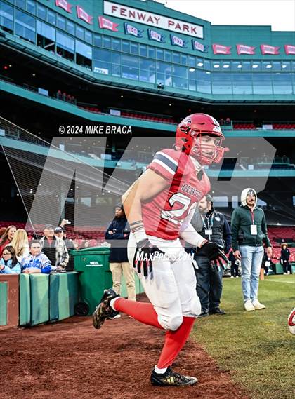 Thumbnail 3 in Central Catholic vs Lawrence (High School Football at Fenway Park) photogallery.
