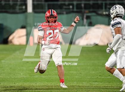 Thumbnail 2 in Central Catholic vs Lawrence (High School Football at Fenway Park) photogallery.