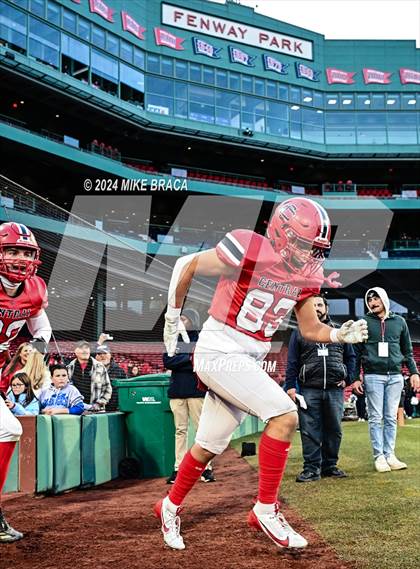 Thumbnail 2 in Central Catholic vs Lawrence (High School Football at Fenway Park) photogallery.