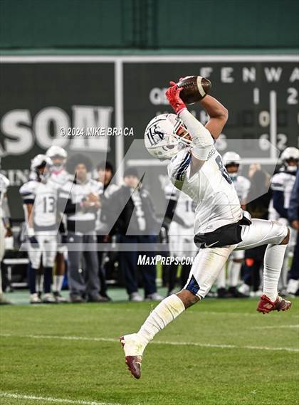 Thumbnail 2 in Central Catholic vs Lawrence (High School Football at Fenway Park) photogallery.