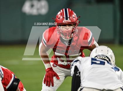 Thumbnail 2 in Central Catholic vs Lawrence (High School Football at Fenway Park) photogallery.