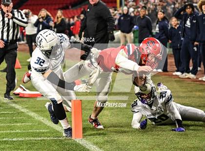 Thumbnail 3 in Central Catholic vs Lawrence (High School Football at Fenway Park) photogallery.
