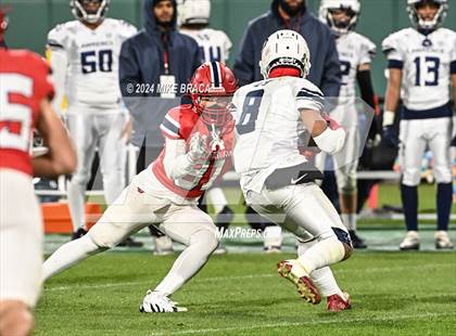 Thumbnail 3 in Central Catholic vs Lawrence (High School Football at Fenway Park) photogallery.