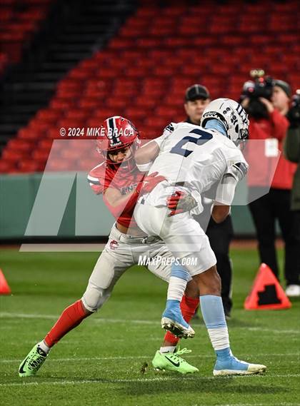 Thumbnail 1 in Central Catholic vs Lawrence (High School Football at Fenway Park) photogallery.
